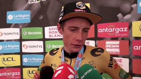 Jonas Vingegaard Going Stronger To Tour Than Last Year