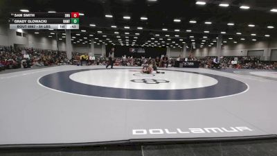84 lbs Semis - Sam Smith, Sebolt Wrestling Academy vs Grady Glowacki, B.A.M. Training Center