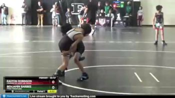 55 lbs Round 1 - Easton Robinson, Legends Of Gold Las Vegas vs Benjamin Barbee, Pride Wrestling