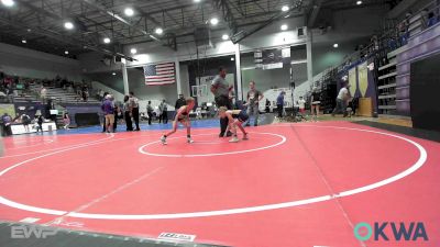 58 lbs 3rd Place - Ronnie Leyba, Team Tulsa Wrestling Club vs Weston Pulliam, Team Tulsa Wrestling Club