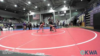 58 lbs 3rd Place - Ronnie Leyba, Team Tulsa Wrestling Club vs Weston Pulliam, Team Tulsa Wrestling Club