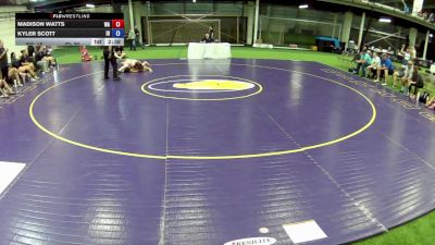 130 lbs Madison Watts, Washington vs Kyler Scott, Idaho