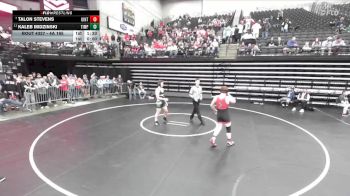 4A 165 lbs Cons. Round 3 - Talon Stevens, Uintah vs Kaleb Midzinski, Timpanogos