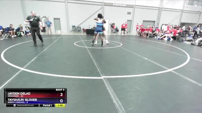 190 lbs Round 1 (16 Team) - Jayden Delao, Wisconsin vs Tayshaun Glover, North Carolina