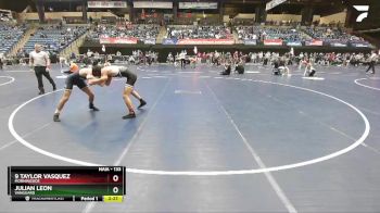 133 lbs Champ. Round 1 - 9 Taylor Vasquez, Morningside vs Julian Leon, Vanguard