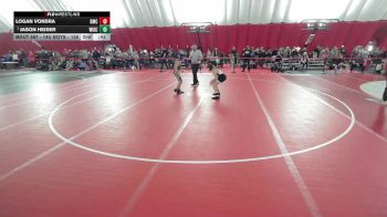 14U Boys - 105 lbs Cons. Round 2 - Emmett Pagor, Tomah Youth Wrestling vs Logan Canon, Wisconsin