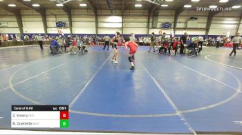 100 lbs Consi Of 8 #2 - Zach Emery, Red Roots WC vs Brady Ouellette, Smittys Barn