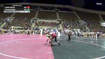 5A 144 lbs Quarterfinal - Dylan Farris, Holtville vs Aiden Pierce, Shelby County