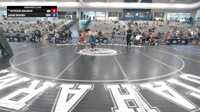 120 lbs Cons. Sub-quarters - Atticus Salinas, Gold Rush Wrestling vs Adan Board, THE WRESTLING FACTORY OF KERN