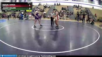 195 lbs 3rd Place Match - Manuel Garcia, Douglas vs Johnny Collier, Spanish Springs.