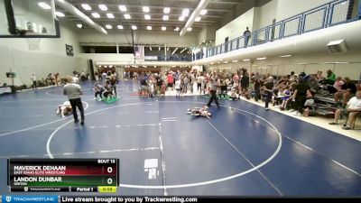 34-37 lbs Round 3 - Maverick DeHaan, East Idaho Elite Wrestling vs Landon Dunbar, Uintah