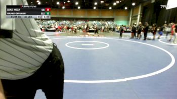 157 lbs Consi Of 32 #1 - Zeke Meza, Oakdale vs Grant Girdner, Douglas
