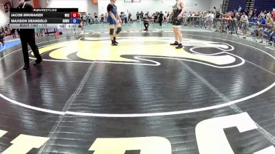 175 lbs Semifinal - Jacob Brubaker, Westfield vs Maxson DeAngelo, Great Neck Wrestling Club