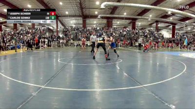 113 lbs Cons. Round 1 - Joseph Scheer, Pahrump Valley vs Carlos Gomez, Lowry