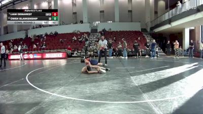 84 lbs Cons. Round 3 - Owen Blankenship, Virginia Patriots Wrestling vs Liam Demarest, Enlisted Nine Fight Company VA