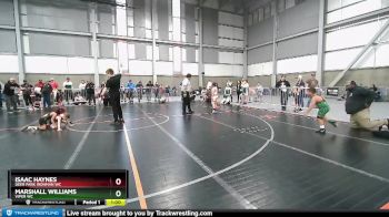 87-99 lbs Round 1 - Marshall Williams, Viper WC vs Isaac Haynes, Deer Park Ironman WC