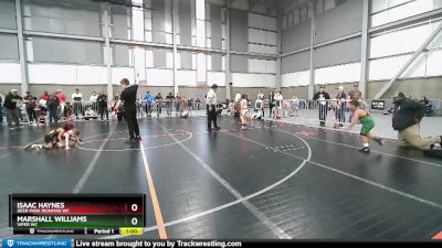 87-99 lbs Round 1 - Marshall Williams, Viper WC vs Isaac Haynes, Deer Park Ironman WC