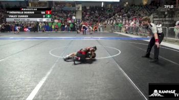 50 lbs Cons. Round 1 - Finley Currier, Southwest Timberwolves vs TrüEstelle DeJesus, Team Of Hard Knox