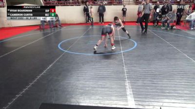 85_B lbs Consi Of 8 #1 - Ryan Boardman, Shippensburg vs Cameron Curtis, Milton