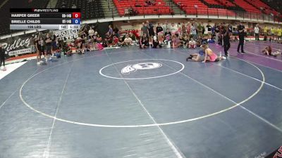 106 lbs Harper Greer, Colorado 14U Girls vs Brielle Childs, Utah 14U Girls