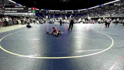65 lbs Consy 6 - Jayden Householder, Huntingdon vs Ryder Limpar, Northampton