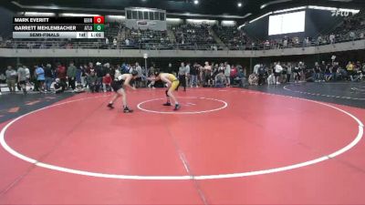 140 lbs Semifinal - Mark Everitt, Georgetown vs Garrett Mehlenbacher, Atlanta