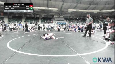 52 lbs Rr Rnd 3 - Raelynn Traweek, Mojo Grappling Academy vs Orion Lewis, Sperry Wrestling Club