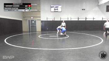 157 lbs Champ. Round 2 - Grayson Clopton, Clovis vs Anthony Cazarez, Gilroy