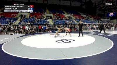 126 lbs Cons. Sub-rd Of 32 - William Shallenberger, UT vs Jeremiah Oliva, OR