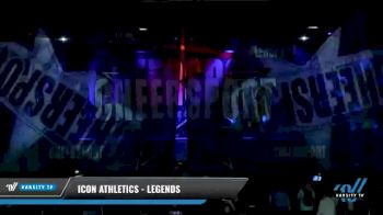 Icon Athletics - Legends [2021 L2 Senior - D2 - Small Day 2] 2021 CHEERSPORT National Cheerleading Championship