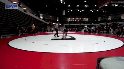 110 lbs Consi Of 8 #2 - Hannah Morsches, Yukon High School Girls vs Pukiya Chun, Poteau High School Girls