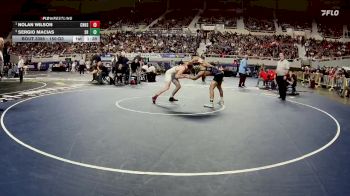 150-D3 1st Place Match - Nolan Wilson, Coconino High School vs Sergio Macias, Sahuarita High School