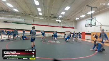 98 lbs Round 1 - Ryker Sayler, Thermopolis Middle School vs Tanner Myers, Thermopolis Middle School