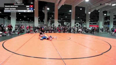 Masters B FS - 62 lbs Quarters - Travis Mercado, Colorado Mesa Wrestling Club vs Jerry Matzen, Master Statesmen WC