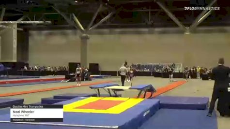 Noel Wheeler - Double Mini Trampoline, Hangtime TNT - 2021 USA Gymnastics Championships