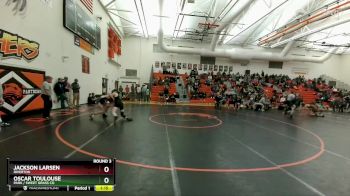 144D Round 3 - Jackson Larsen, Riverton vs Oscar Toulouse, Park / Sweet Grass Co