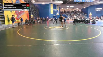 165 lbs Champ. Round 2 - Nevan McKneely, Loyola Blakefield vs Josh Piparo, St Peter Prepatory