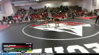 135 lbs Cons. Semi - Ceyda Sarak, Mountain Vista vs Kaiya Winbush, Eaglecrest