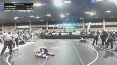 116 lbs 2nd Place - Ethan Gentry, NXT Level Wr Ac vs Elijah Jones, SunKids