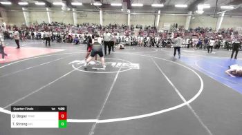 285 lbs Quarterfinal - Quanah Begay, Towering House vs Timber Strong, Rifle