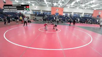 165 lbs Cons. Round 3 - Borese Antropov, RIT vs David Fernandez, Oneonta State