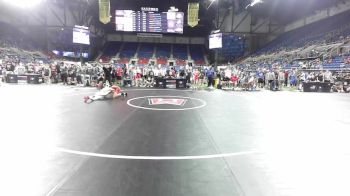 100 lbs Rnd Of 16 - Mac Crosson, Iowa vs Braedyn Tammarine, Ohio