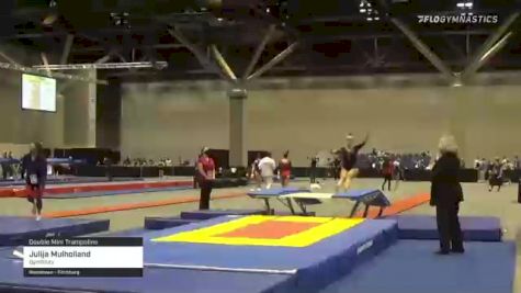 Julija Mulholland - Double Mini Trampoline, Gymfinity - 2021 USA Gymnastics Championships