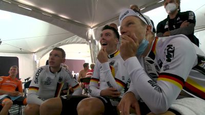 Germany Mixed Relay TTT Reaction