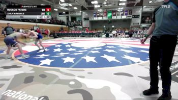 126 lbs Placement Matches (8 Team) - Zach Bartels, Canton vs Hudson Peters, Winner