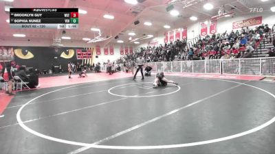 120 lbs Champ. Round 1 - Sophia Nunez, Ventura vs Brooklyn Guy, Westminster