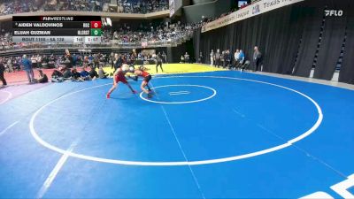 5A 138 lbs Quarterfinal - Aiden Valdovinos, Rio Grande City vs Elijah Guzman, Dallas Hillcrest