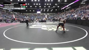 190 lbs Champ. Round 1 - Jaycee Crumet, Kansas City - Turner HS vs Johana Jasper, Salina-South Hs