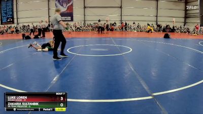 92 lbs Rd# 5- 3:45pm Friday Final Pool - Zakaria Sultanbik, VA Team Predator vs Luke Loren, Rough House