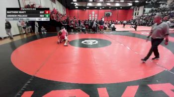 150 lbs Cons. Round 1 - Matthew Keaty, HUNTLEY vs Andrew Pellicci, New Lenox (PROVIDENCE CATHOLIC)